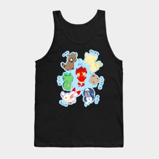 Chibi Yokai design Tank Top